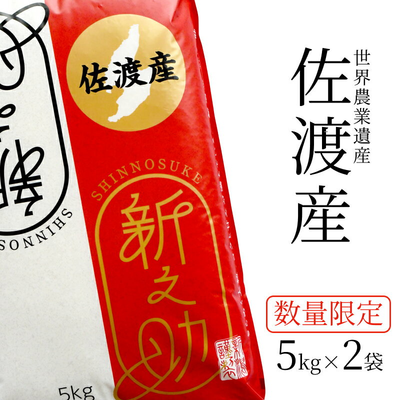 佐渡産 新之助 お米 5kg 10kg 令和5年産 新潟産 産地直送 白米 精米 土曜発送可 米杜氏 お取り寄せ ギフト 贈り物 5…