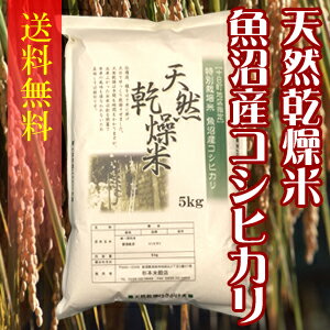 【新米】【送料無料（一部地域を除く）】“天然乾燥はさがけ米”“特別栽培米”十日町地区指定魚沼産コシヒカリ　5kg×2袋〔30年産〕スローライフ・スローフード♪手間を惜しまず、じっくり乾燥させたお米は風味抜群♪新潟から産地直送♪はさかけ・自然乾燥米