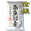 【令和元年産】【送料無料（一部地域を除く）】地区指定！南魚沼産コシヒカリ“玄米”　5kg袋　〔元年産〕　地元新潟の五ツ星お米マイスターが魚沼地区の中でも厳選しました♪おまけ付！