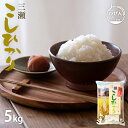 人気ランキング第27位「お米のひぜん屋」口コミ数「1件」評価「5」令和5年産 佐賀県産 三瀬コシヒカリ 5kg 白米 精米 お米【送料無料】