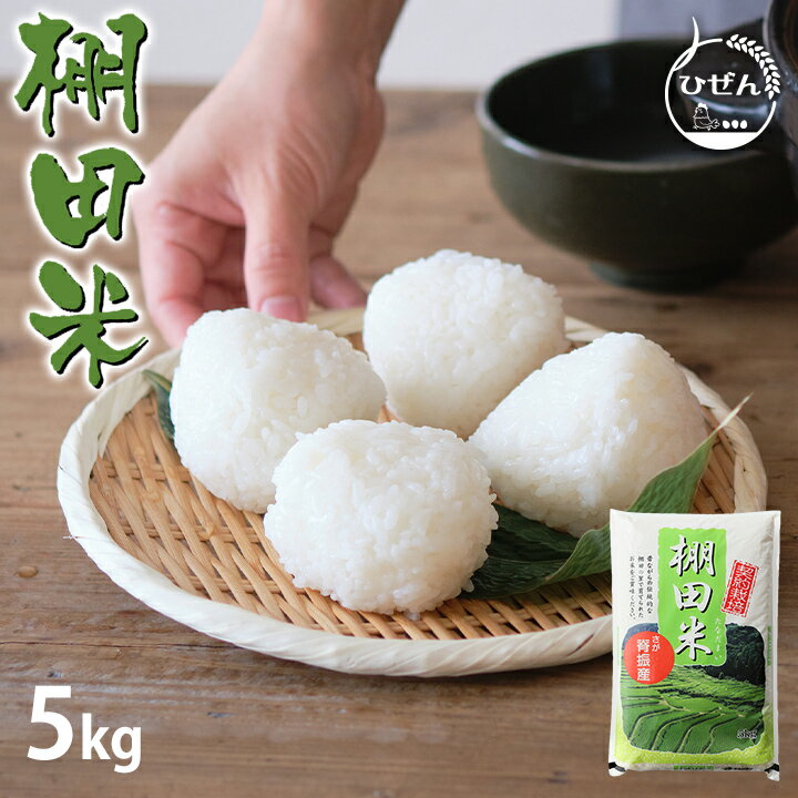 令和6年産 佐賀県産 脊振棚田米 5kg 白米 精米 お米【送料無料】のサムネイル