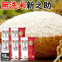 無洗米 新潟産 新之助 10kg(2kg×5袋) 令和6年産 一等米 米 10kg 送料無料 新潟の新しいブランド米【新潟ケンベイ お中元 お歳暮 ギフト】