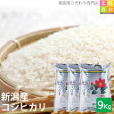 【ポイント10倍】新潟産 コシヒカリ 9kg(3kg×3袋) 送料無料 令和2年産 こしひかり 新潟から産地直送