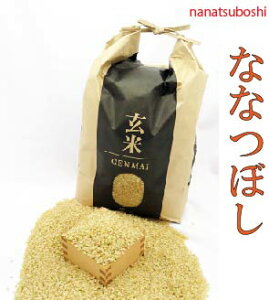 ななつぼし玄米20ｋｇ(5kg×4)北海道産令和3年産