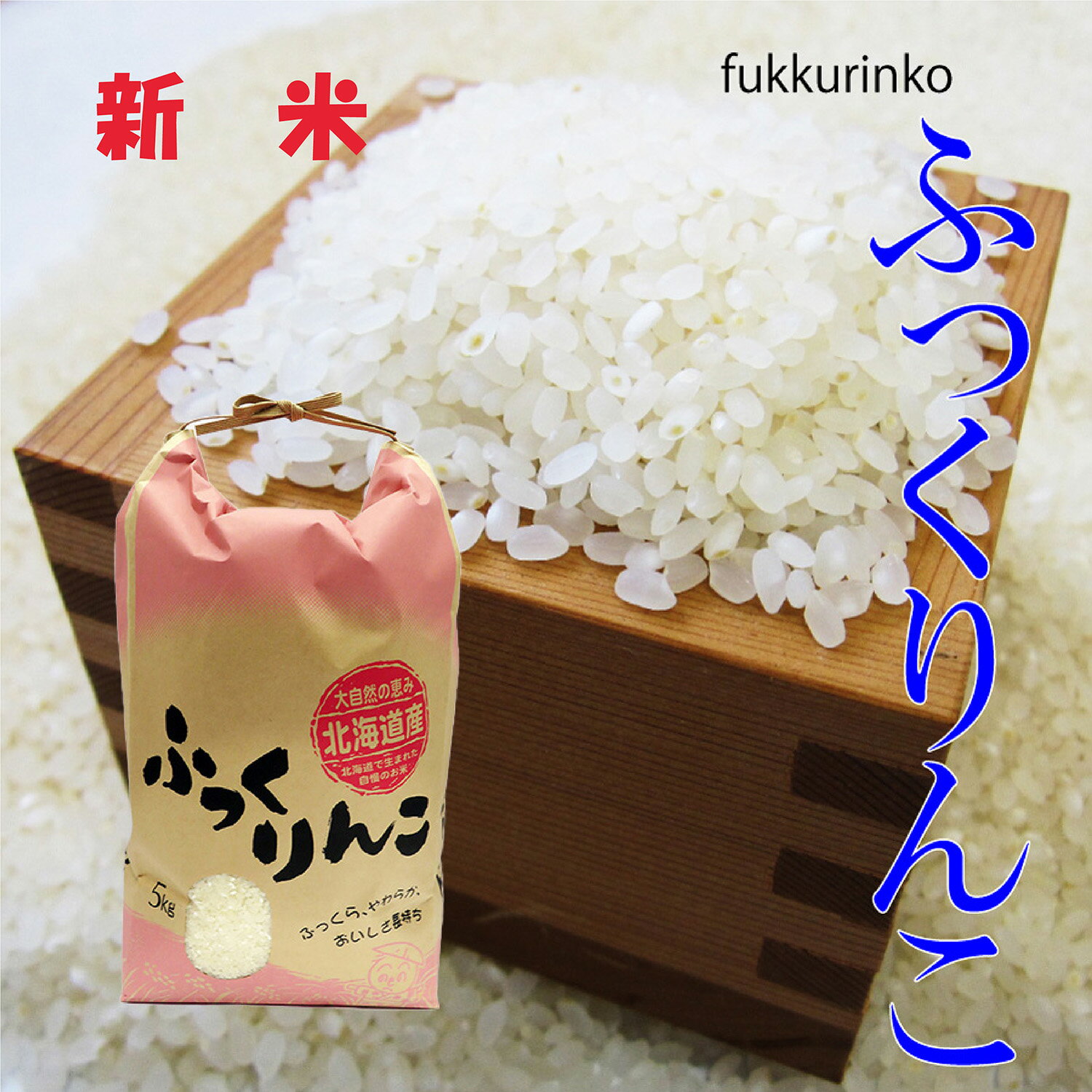 新米　ふっくりんこ 10kg(5kg×2) 令和5年北海道産送料無料（沖縄、離島を除...