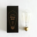 EdisonBulb エジソンバルブ SIGNATURE(L) 60W カーボン電球 白熱電球 フィラメント E26 間接照明 店舗照明 照明器具 インテリア ノスタルジック ☆