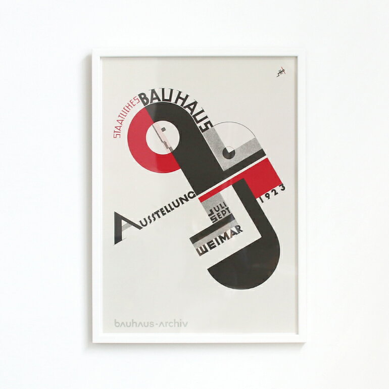 Bauhaus[バウハウス]Ausstellung in Weimar 1923[アート ポスター グラフィック 額入り インテリア デ..