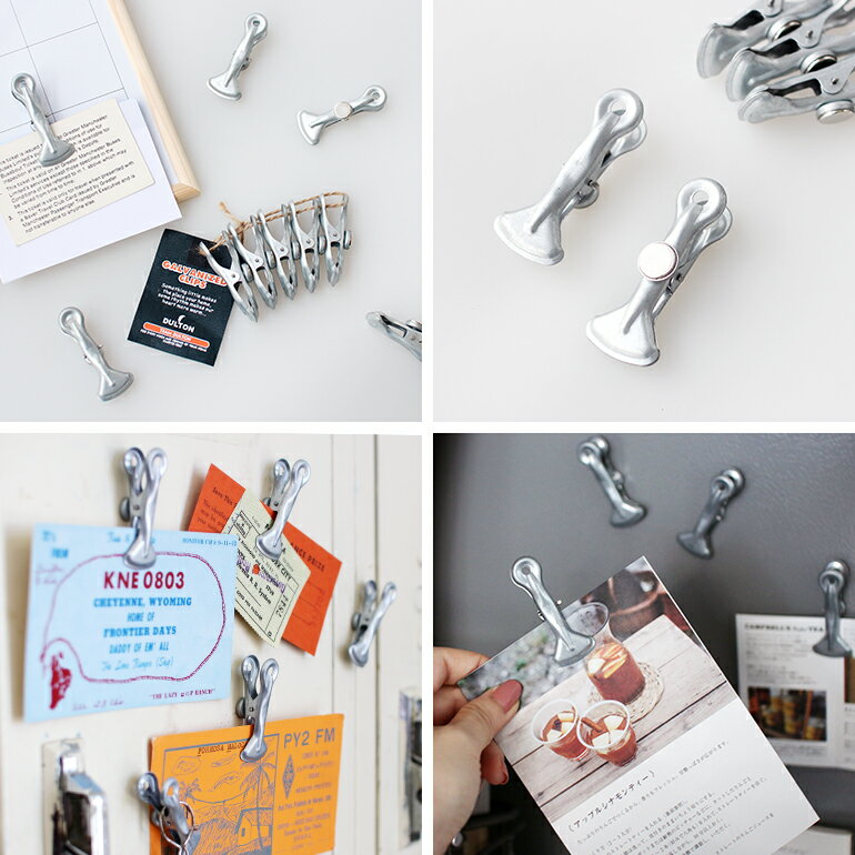 ��100�ߥ����ݥ��������DULTON[����ȥ�]MAGNETIC CLIP SET(set of 5)[�ޥ��ͥåȥ���å� 5�ĥ��å� ���� ���� ��Ǽ]��