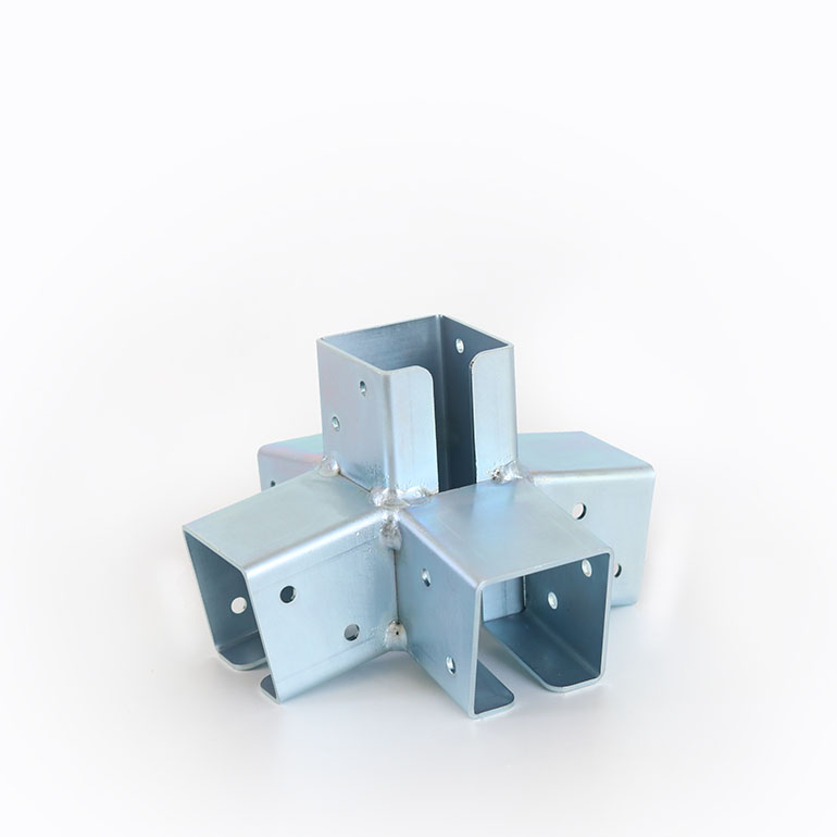Rakuten - 【100円クーポン配布中】SIKAKU[シカク]hepoc 01 4レグ[金具 パーツ DIY 2×2 シルバー 鉄 シンプル]☆