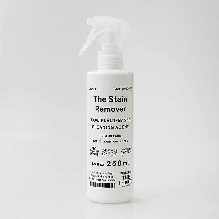 【P10倍ワンダフルデー】THE[ザ]The Stain Remover 衣料用漂白剤[液体漂白剤 部分洗い シミ抜き スプレータイプ 中性 色柄物にも 250ml がんこ本舗 中川政七商店]☆