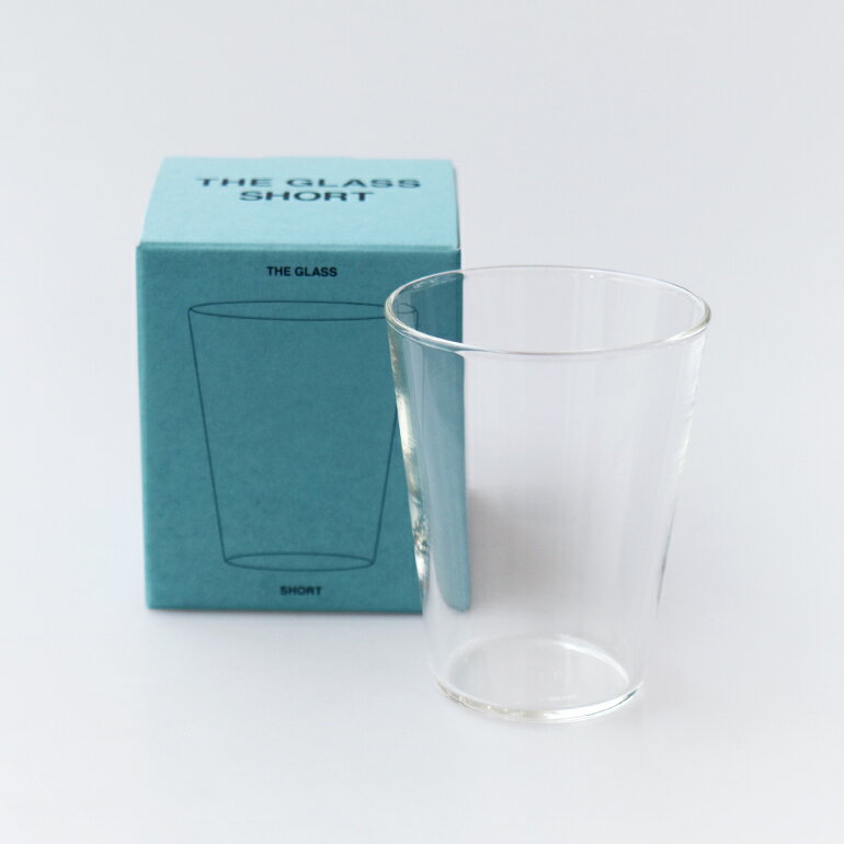 楽天CDC general store【ポイント最大46倍】THE[ザ]THE GLASS SHORT 240ml[グラスカップ ショート 耐熱ガラス 頑丈 軽量 持ちやすい スタンダード 日本製 HARIOハリオ 中川政七商店]☆