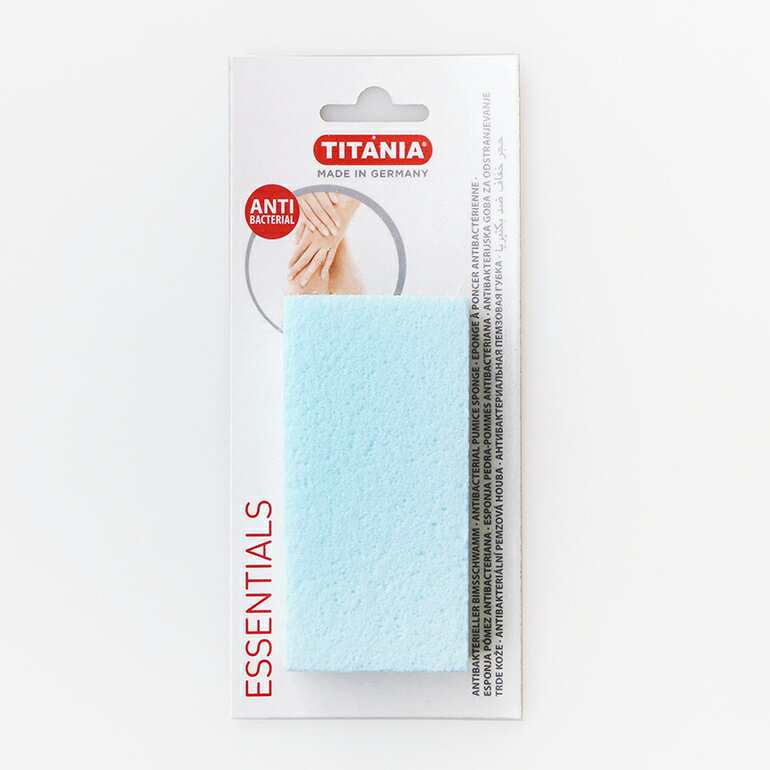 TITANIAAntibacterial Pumice Sponge(かかと用角質落とし軽石)☆