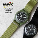 楽天CDC general storeMWC[ミリタリーウォッチカンパニー]Infantry Watch【全2色】[腕時計 ミリタリースタイル 蓄光 ナイロンベルト メンズ レディース ユニセックス カジュアル ドイツ製 オリーブ ブラック]☆