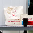 COFFEE SUPREME コーヒースプリーム SKATER GIRL TOTE BAG トートバッグ 手提げ エコバッグ コットン 綿 A4サイズ スケーターガール イラスト コーヒーグッズ 珈琲 ニュージーランド発のコーヒーロースター ☆