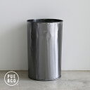 PUEBCO プエブコ RECYCLE STEEL TRASH CAN Round φ180 ゴミ箱 リサイクルスチールトラッシュカンラウンド ダストボックス 円柱型 筒型 スチール製 インテリア ヴィンテージ インダストリアル おしゃれ ☆