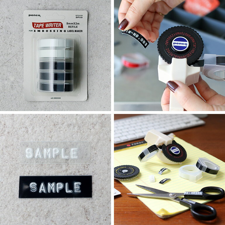 ��100�ߥ����ݥ�������ۡ�ư�褢���HIGHTIDE[�ϥ�������]�ơ��ץ饤���� ��ե��� �ʥ֥�å��ߥۥ磻�ȡ�[��٥�᡼���� ��٥�饤���� ���ꥸ�ʥ��٥���� 9mm�� 2��5�ܥ��å� PENCO�ڥ�����]��