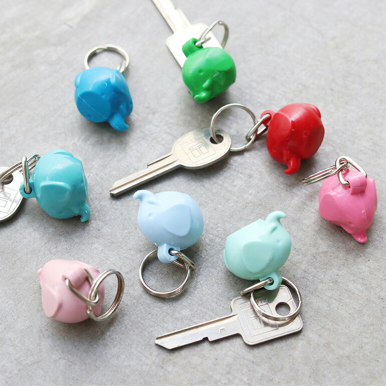【マラソン★P最大49倍】エレファントキーリング[キーホルダー ゾウ ぞう Norsuノルス MK-TREMER プラスチック かわいい 海外 北欧 フィンランド]☆