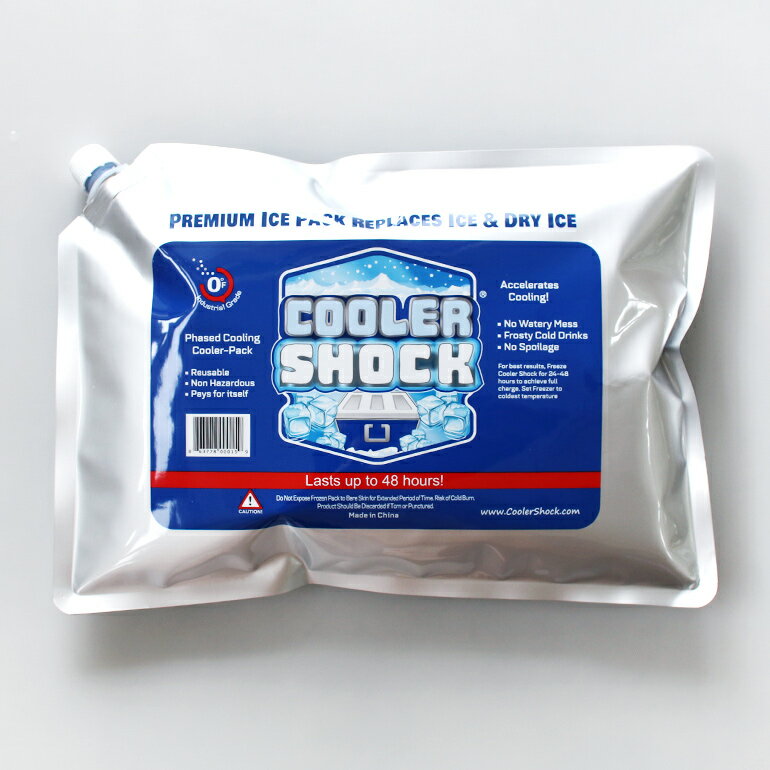 【100円クーポン配布中】Cooler Shock【Large】[保冷剤 アイスパック 保冷力 長時間キープ 長持ち 薄い..