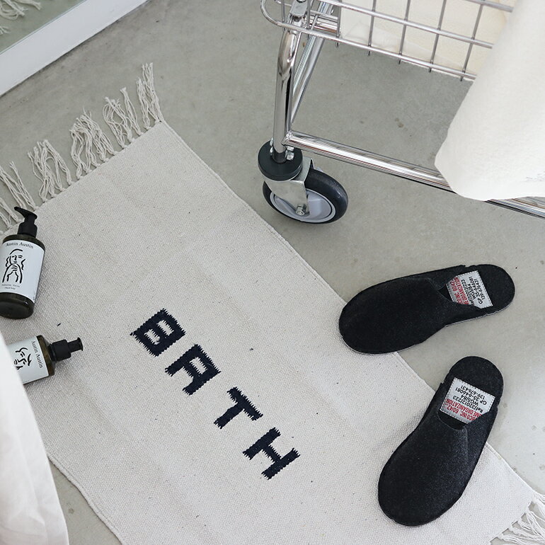 【100円クーポン配布中】PUEBCO[プエブコ]HANDLOOMED RECYCLE YARN BATH MAT バス...