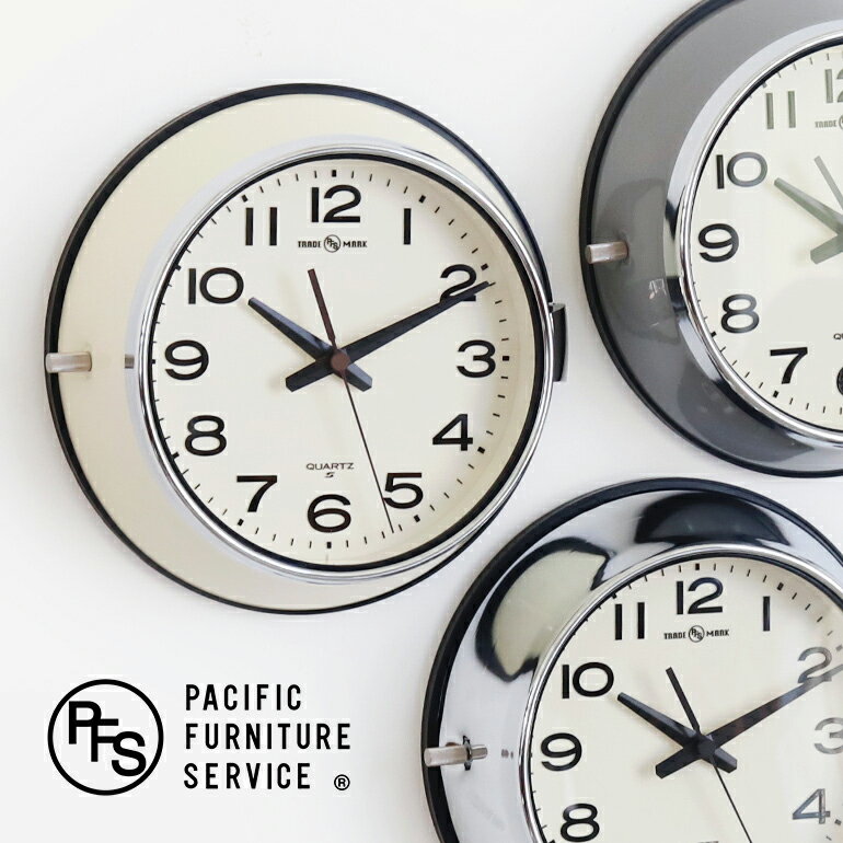 パシフィックファニチャーサービス セイコー｜ウォールクロック【PACIFIC FURNITURE SERVICE SEIKO WALL CLOCK】[ 壁掛け時計 クオーツ時計 掛け時計 電池式 防塵防湿 インテリア シンプル PFS…