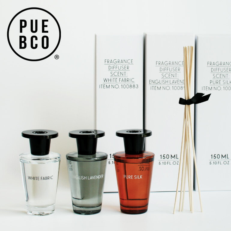 【P10倍ワンダフルデー】PUEBCO[プエブコ]Fragrance Diffuser[フレグランスディフューザー 芳香剤 アロマ スティック…