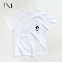 楽天CDC general store【マラソンP最大47倍】Noritake[ノリタケ]T-SHIRT（washida HOME）[Tシャツ 半袖 クルーネック 白 穴を覗く男の子 左胸ポケット ユニセックス イラストレーター]☆