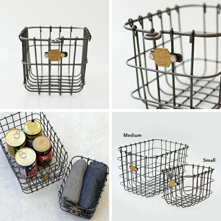 【マラソンP最大49.5倍+10%オフセール】PUEBCO[プエブコ]LOCKER BASKET Small[ロッ...