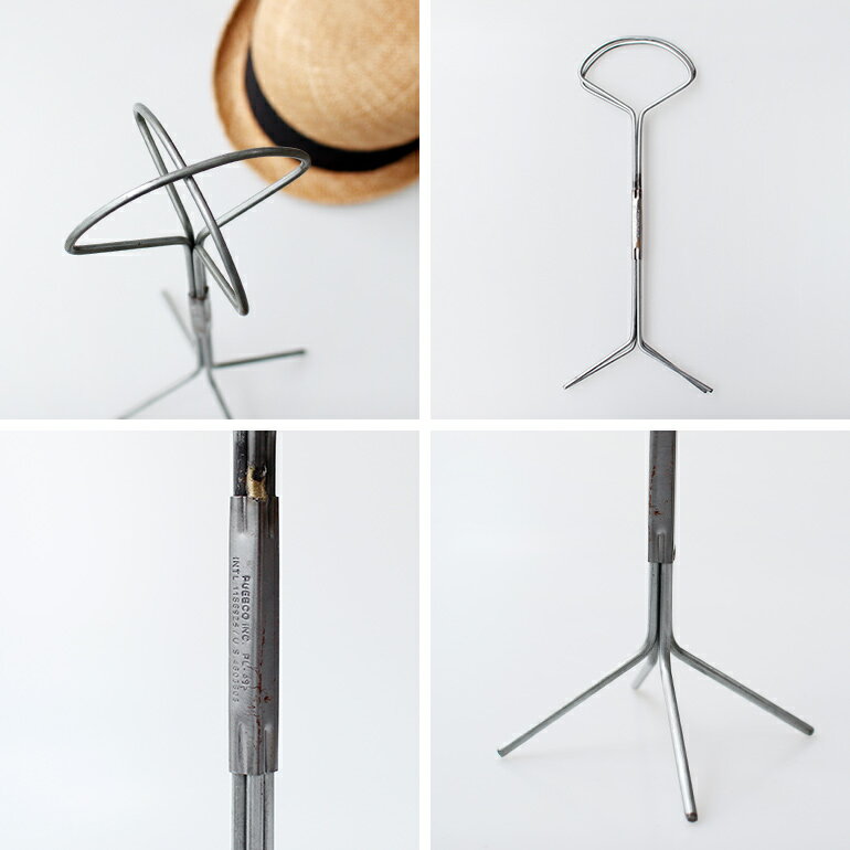 【100円クーポン配布中】PUEBCO[プエブコ]FOLDING HAT STAND(L)[帽子立て 帽子スタ...