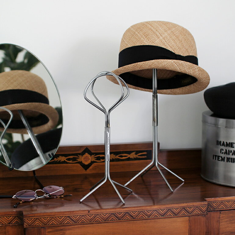 【100円クーポン配布中】PUEBCO[プエブコ]FOLDING HAT STAND(L)[帽子立て 帽子スタ...