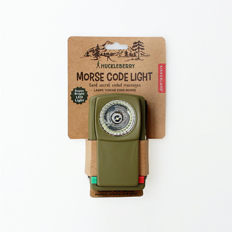 KIKKERLANDHuckleberry Morse Code Light