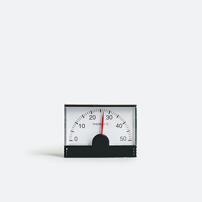 TFAAnalogue thermometer 16.1002 アナログ サーモメーター[湿度計 アナログ 屋内用 シンプル 電池不要 手のひらサイズ 軽量 11g プラスチック製]