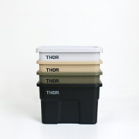 THOR[ソー]Large Totes With Lid DC 22L[コンテナボックス 収納ボックス プラスチ...