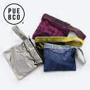 PUEBCO[プエブコ]VINTAGE SLING BELT POUCH[ビンテージスリングベルトポーチ ハンドバッグ 内側ポケット付 ベロア ベルベット]☆