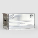 ALPOSALUMINUM CONTAINER WITH LID (Silver) L 92L☆