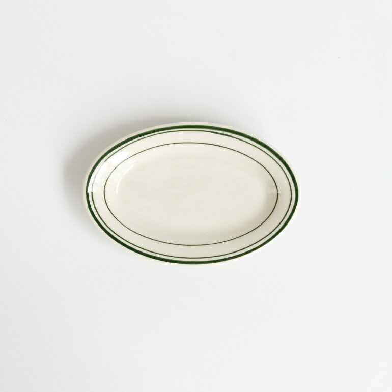 Tuxton[ȥ]Green Bay Oval Plate 18cm