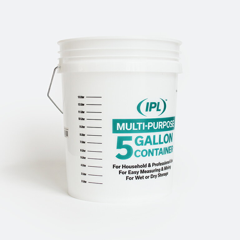 【ワンダフルデー★当店ポイント10倍】5ガロン プラスチックバケツ(マルチミックス)IPL[ロゴプリントバ..