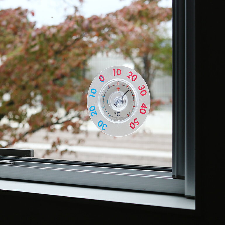 【100円クーポン配布中】TFAAnalogue window thermometer TWATCHER XL 14.6014 アナログ ウィンドウ サーモメーター[温度計 外気温度計 吸盤式 窓ガラス 貼り付け クリア シンプル ドイツ製] [2]