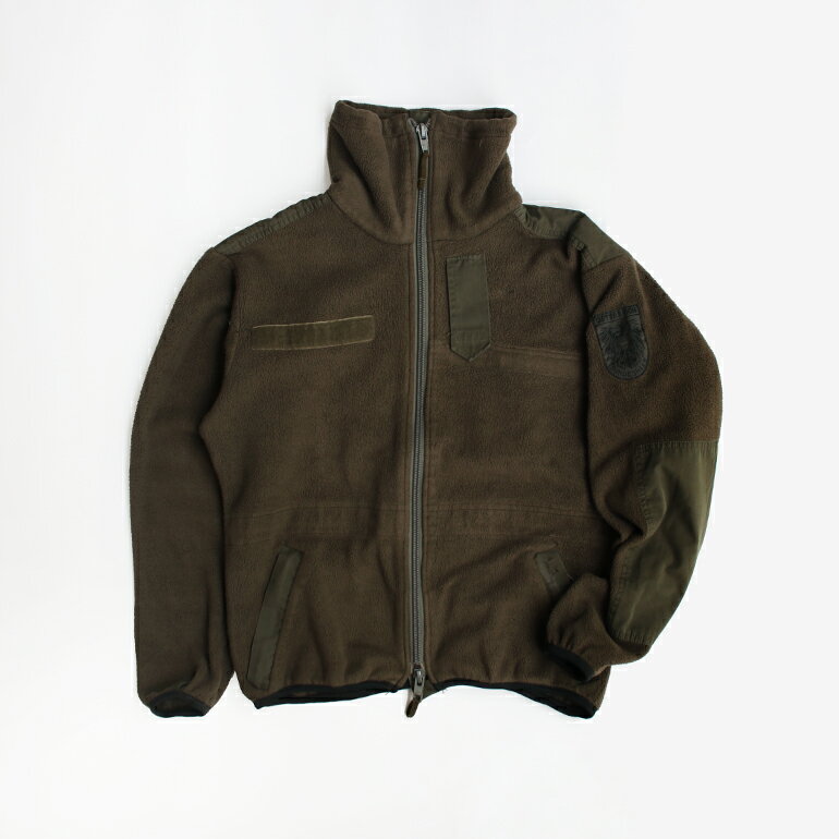 Rakuten - 【マラソンP最大49倍+10%OFF】USED オーストリア軍 アルパイン フリースジャケット[フリース ジャケット アウター ファスナー オリーブ 軍放出 ミリタリー]