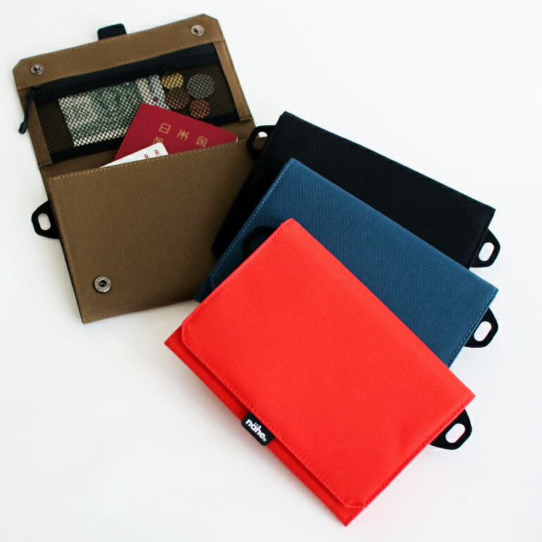 【マラソン★P最大49倍】HIGHTIDE[ハイタイド］nahe マルチウェイウォレット[財布 サコッシュ ポーチ 蛇腹ポケット 旅行 パスポート 通帳 母子手帳]