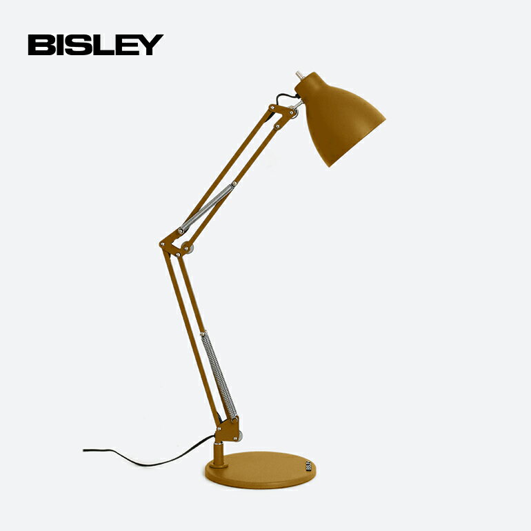 【ブラックフライデー★P最大47倍】BISLEY[ビスレー]DESKLAMP イエロー[デスクランプ 卓上ライト 照明 シンプル]☆