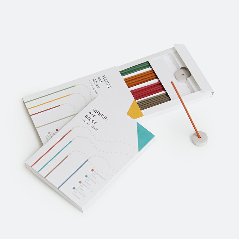 【ブラックフライデー★P最大47倍】カメヤマ香る線香 アソート4(香立て付き)