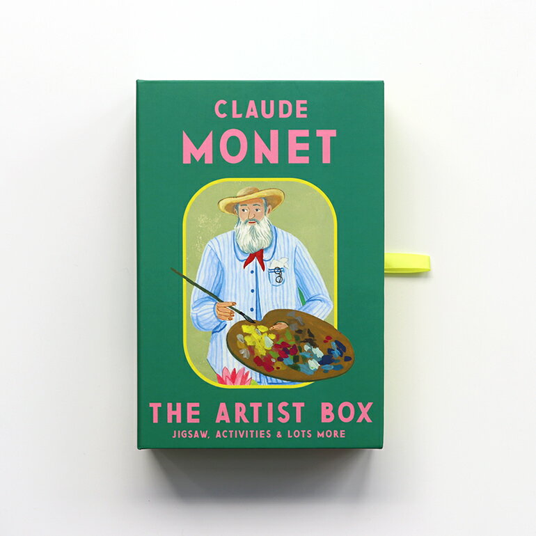 【ブラックフライデー★P最大47倍】THE ARTIST BOX: CLAUDE MONET by Claude Monet[モネ パズル ワッペン イラスト ...
