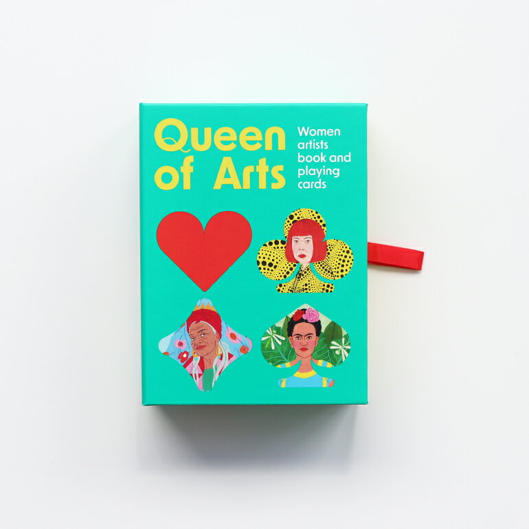 【ブラックフライデー★P最大47倍】QUEEN OF ARTS: WOMEN ARTISTS BOOK AND PLAYING CARDS トランプ[トランプ ...