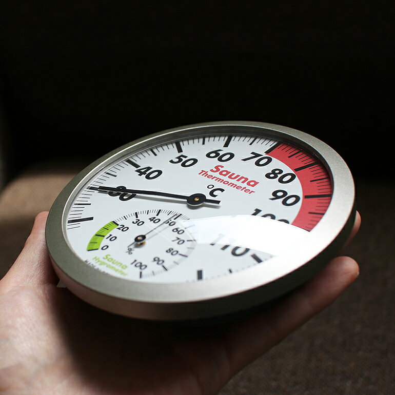 CDC general storeの【100円クーポン配布中】TFAAnalogue sauna thermo-hygrometer 40.1055.50 ドライサウナ用[サウナ用温湿度計 壁掛 ポリカーボネート 耐久 おしゃれ シンプル ドイツ製]｜アングル3