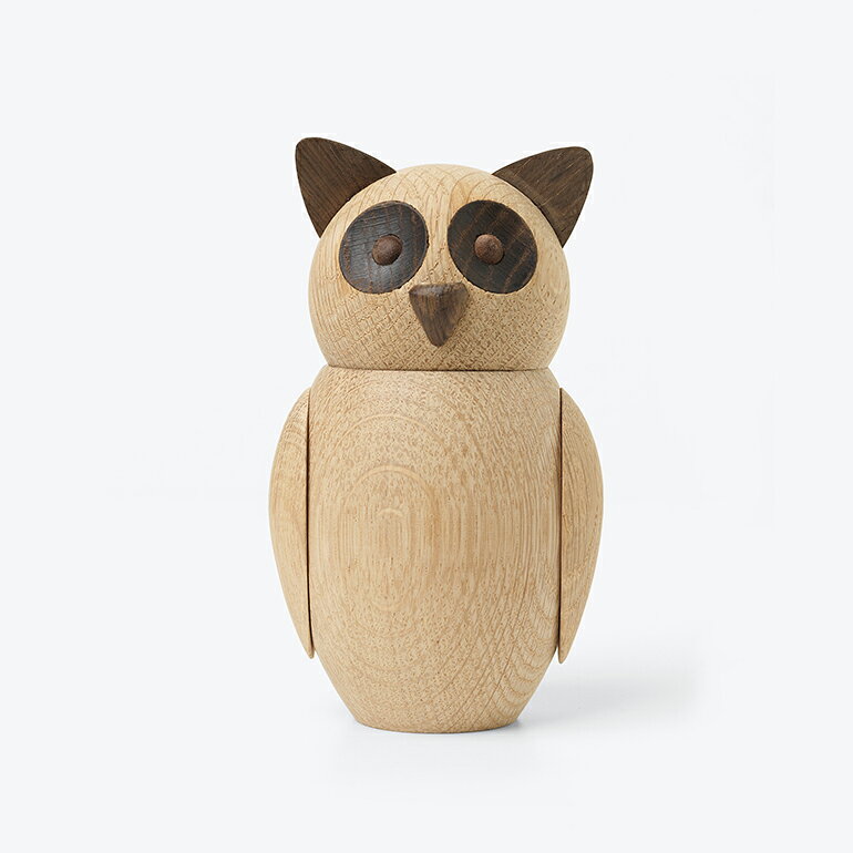 Rakuten - 【100円クーポン配布中】ARCHITECTMADE[アーキテクトメイド]BUBO ブーボ LARGE[オブジェ 置物 木製 北欧雑貨 デンマーク 贈り物 ギフト フクロウ]
