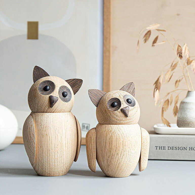 【100円クーポン配布中】ARCHITECTMADE[アーキテクトメイド]BUBO ブーボ LARGE[オブジェ 置物 木製 北欧雑貨 デンマーク 贈り物 ギフト フクロウ] [3]