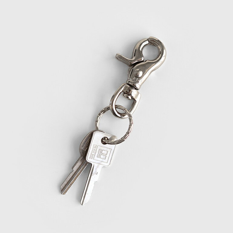 楽天CDC general store【ブラックフライデー★P最大47倍】BUFF[バフ]Silver Snap[キーリング キーホルダー スナップフック シンプル]