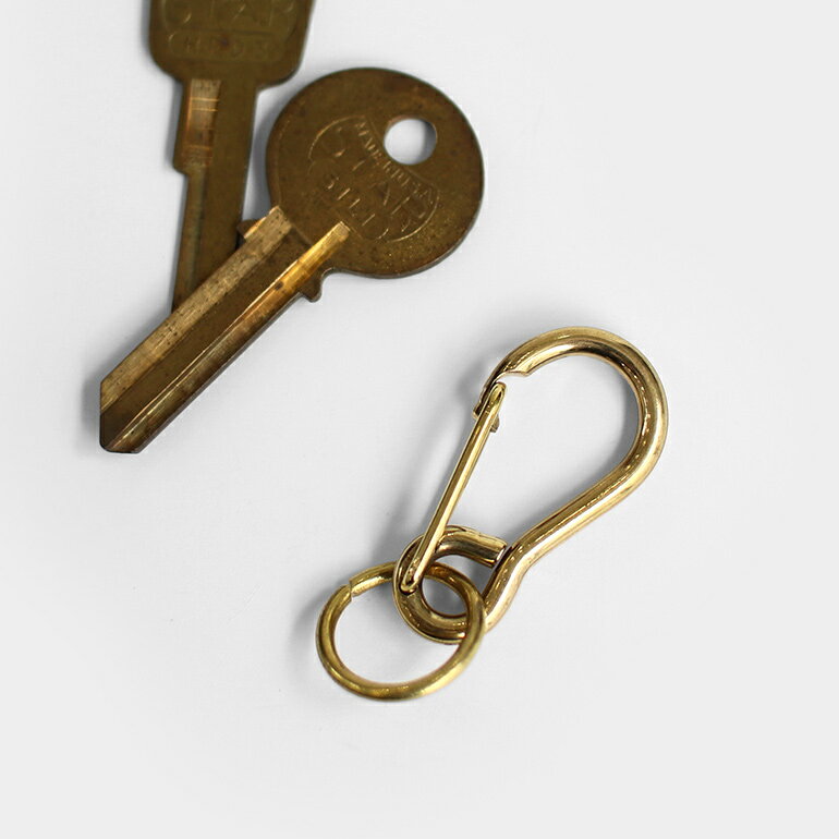 【スーパーセール★ポイント最大47倍】BUFF[バフ]Carabiner Key Ring Gold[キーホルダー キーリング カラビナ ゴールド シンプル]