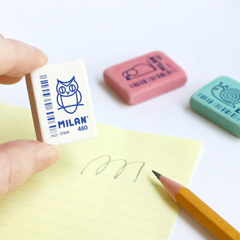 【お得な5のつく日★ポイント10倍】MILAN[ミラン]消しゴム 460[消しゴム 四角 動物 アニマル 文房具 シンプル おしゃれ 海外 スペイン] okotico-10042125 CDC general store サンプル画像3