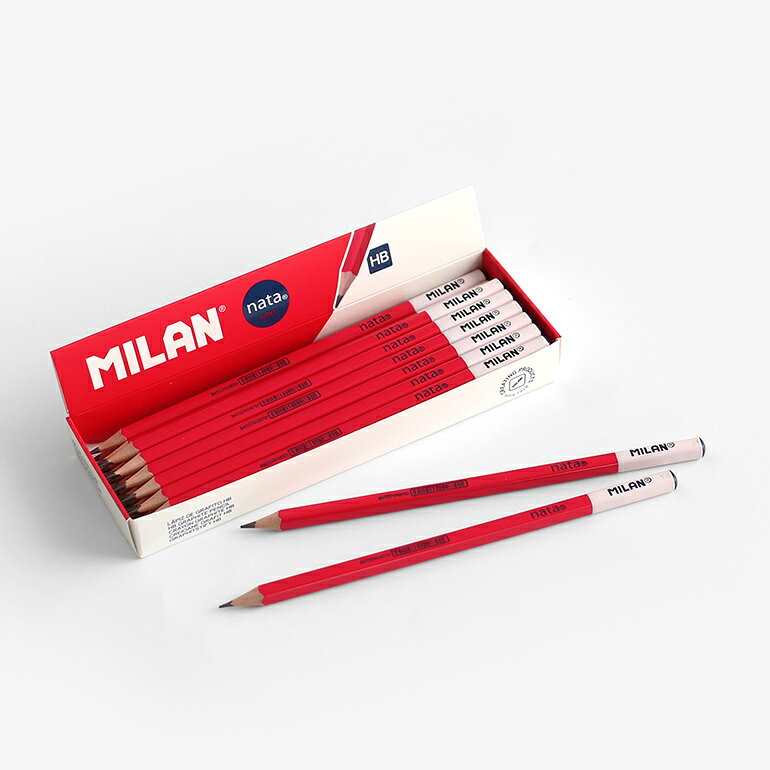 Rakuten - 【100円クーポン配布中】MILAN[ミラン]nata 624 HB 鉛筆【24本入】